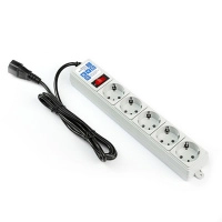 Фильтр-удлинитель Power Cube B 1.95/1,9м 5р с з/к белый
