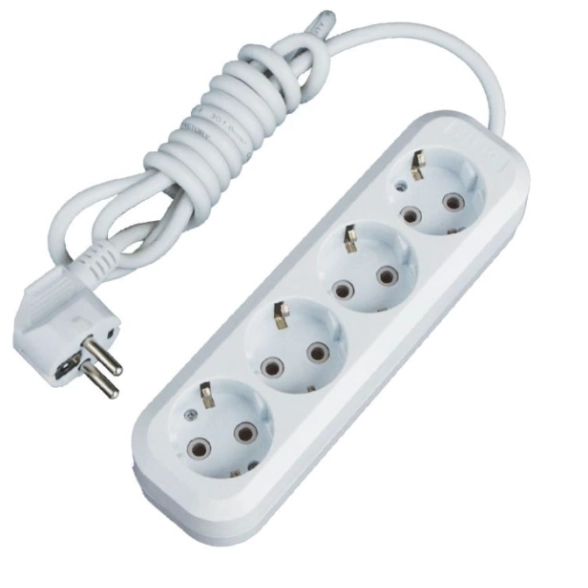 Удлинитель Эксперт 4гн 2м c/з EKF PROxima пвс 3*1