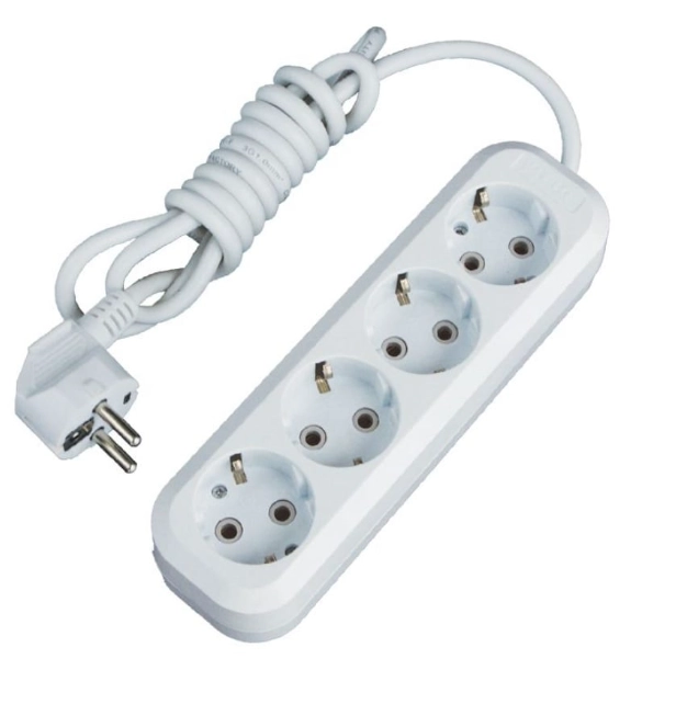 Удлинитель Эксперт 4гн 2м c/з EKF PROxima пвс 3*1