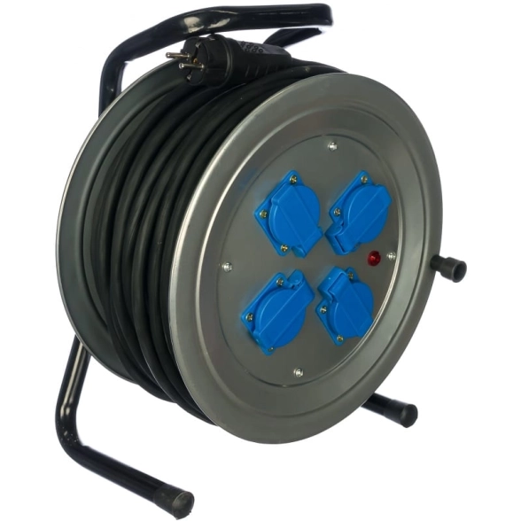 Удлинитель силовой Союз мет/к 30м 4гн КГ 3*1,5 16А с/з