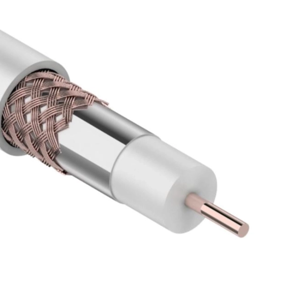 Кабель SAT 703 Cu/Al/Cu 75Ом белый PROCONNECT (ПОКСторг)