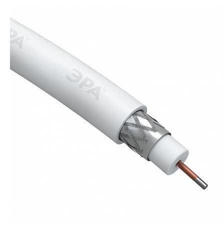 Кабель коакс. ЭРА RG-6U RL-48-PVC 10м SIMPLE