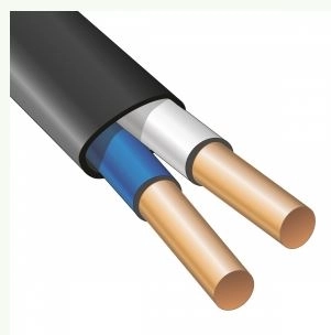 Кабель ВВГнг-П-LS 2х1.5 черный ТУ (ПОКСторг)