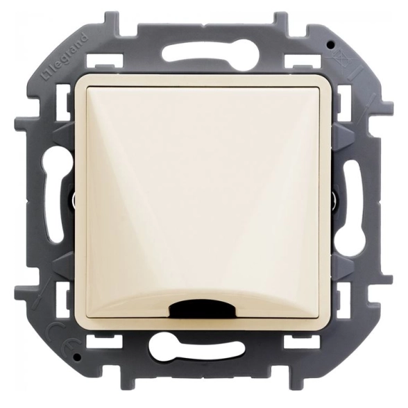 Вывод кабеля INSPIRIA Legrand с/заж. сл.кость