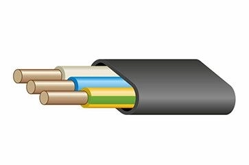 Кабель ВВГнг-П-LS 3х1.5 черный (10м) ГОСТ