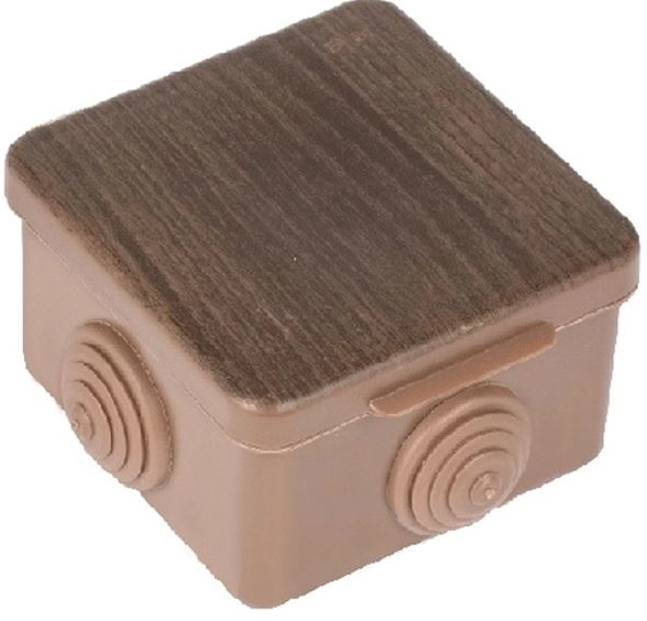 Коробка расп.КМР-030-036 с/кр 65х65х50 тем.дер EKF PROxima