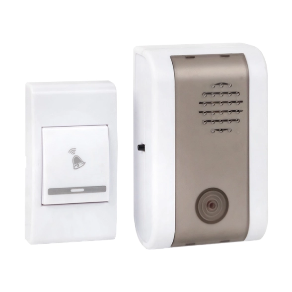 Звонок DBB-A-003 и/д 80м 36мел бел/сер EKF