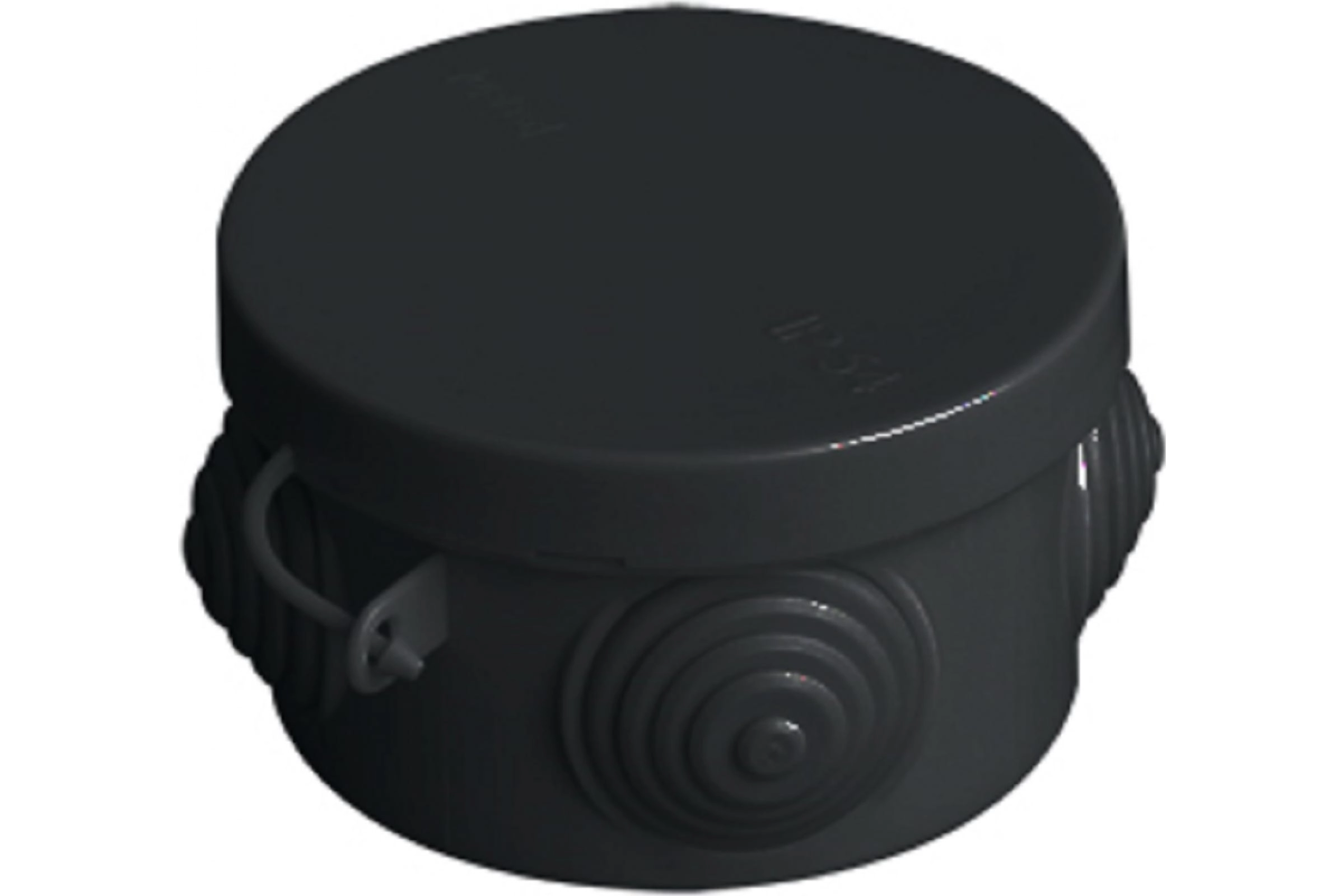 Коробка расп.ОП D65*40мм IP54 040-038Ч черная VKL electric