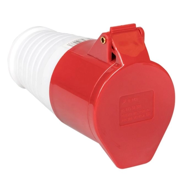Розетка EKF 224 3P+PE 32A 380B IP44