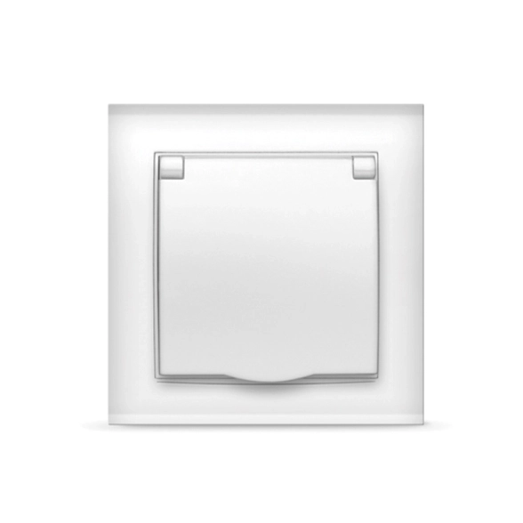 Розетка Бриллиант СП 16А c/з с/кр бел 9973462