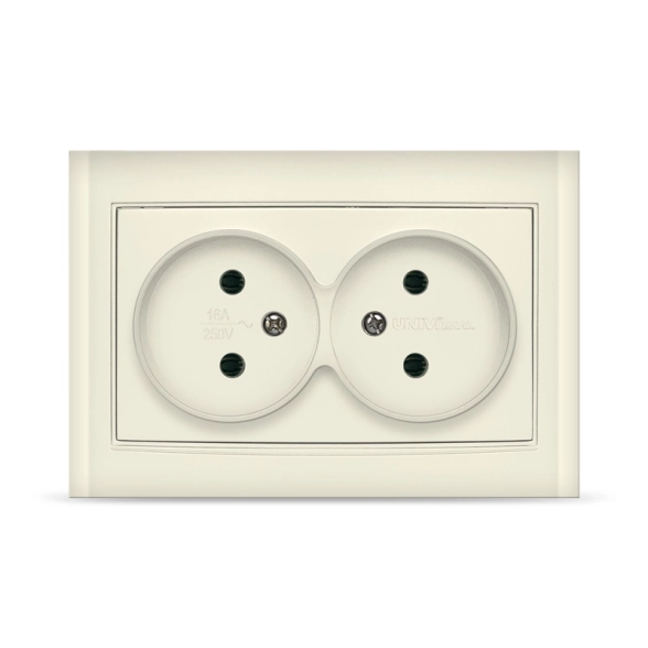 Розетка Бриллиант 2-я СП 16А б/з сл.к 9973472/7948738