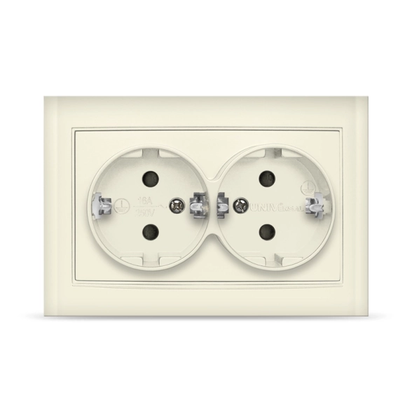 Розетка Бриллиант 2-я СП 16А с/з сл.к 9973473/7948752
