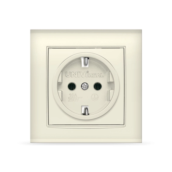 Розетка Бриллиант СП 16А с/з сл.к 9973477/7948844