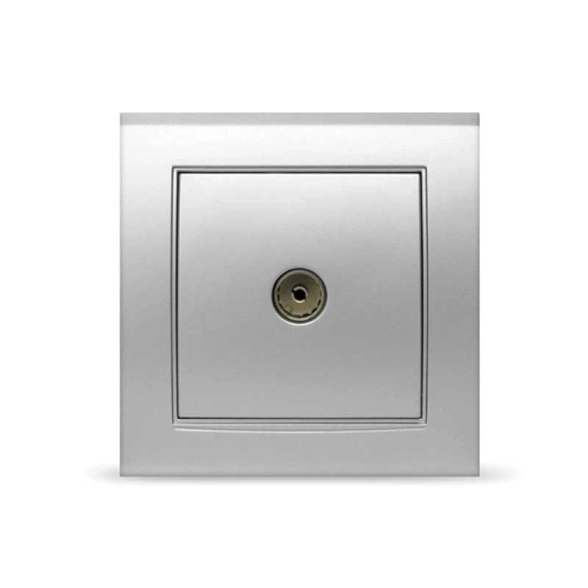 Розетка Бриллиант TV СП 16А сер 9973737