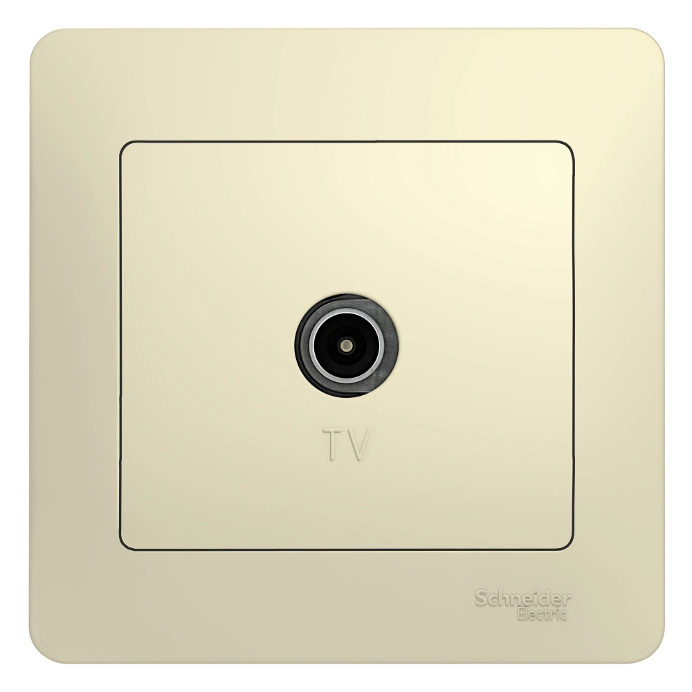Розетка Glossa TV беж в/сб Schneider Electric(Z) GSL000296
