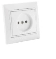 Розетка TANGO 1п СП б/з 16А белый