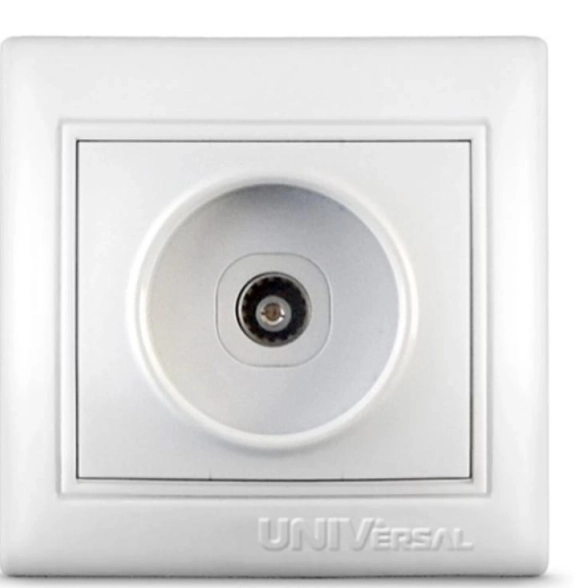 Розетка Севиль TV СП 3А бел(С0027)