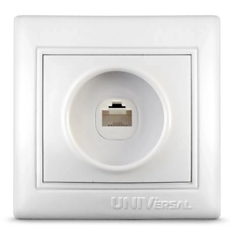Розетка Севиль комп RJ45 1A бел(С0051)