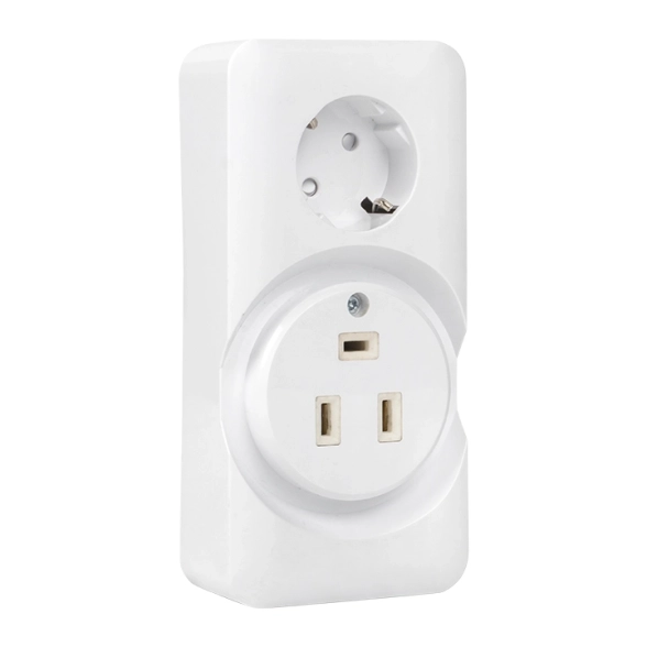 Розетка EKF 2м 32А/16А 250В 2Р+РЕ бел