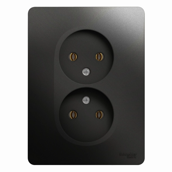 Розетка GLOSSA 2м б/з СП 16А антр в/сб GSL000720