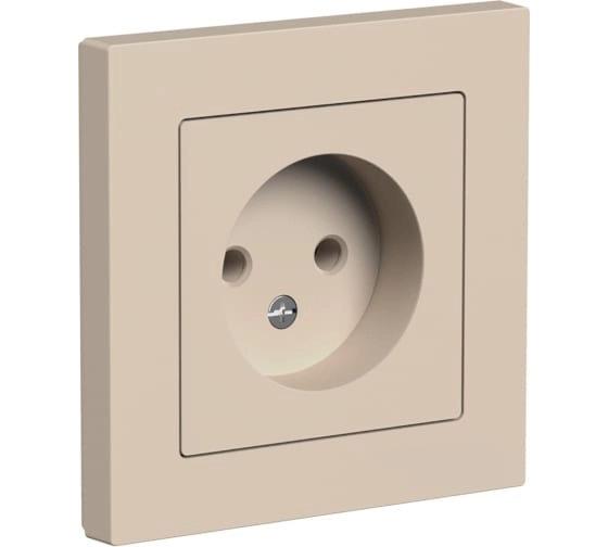 Розетка Systeme Electric 1м песочн. ск/м ATN001240