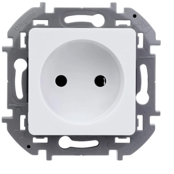 Механизм розетки INSPIRIA Legrand б/з белый