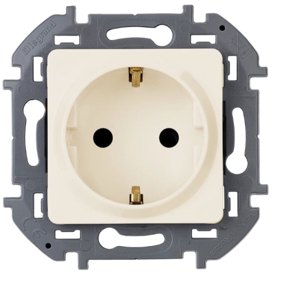 Механизм розетки INSPIRIA Legrand с/з сл.кость