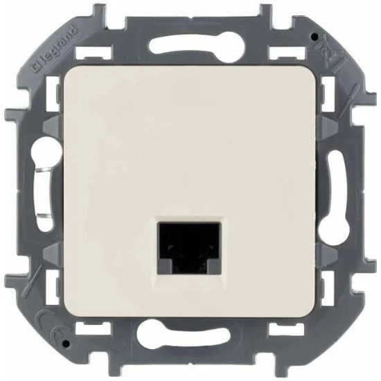 Механизм розетки INSPIRIA Legrand комп.RJ45 кат.5E сл.кость