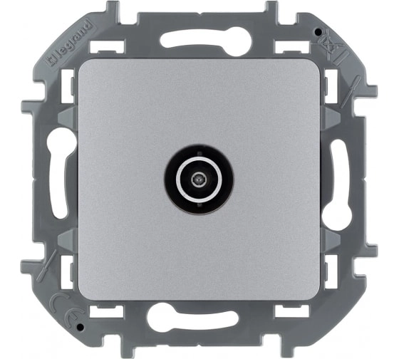 Механизм розетки INSPIRIA Legrand TV звезда алюминий