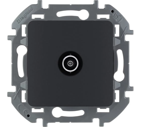 Механизм розетки INSPIRIA Legrand TV звезда антрацит