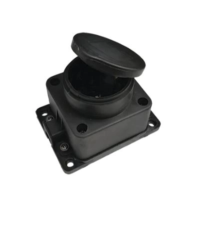 Розетка 1м н/у с/з каучук 2Р+РЕ 16А IP44 VKL electric