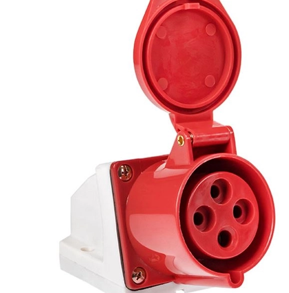 Розетка стационарная 114 3P+PE 16A 380B IP44 EKF PROxima