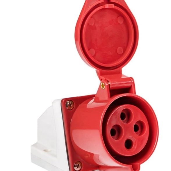 Розетка стационарная 124 3P+PE 32A 380B IP44 EKF PROxima