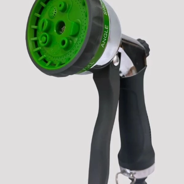 Пистолет д/полива 7 режимов метал. с внутр.рычагом