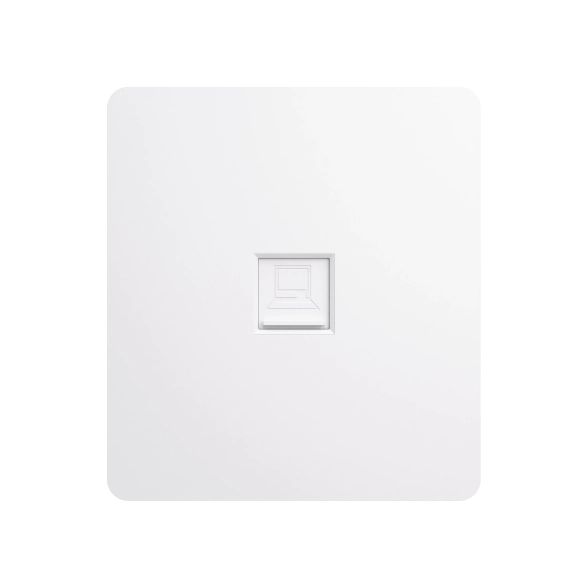 Розетка ROUND комп. RJ45 кат6 с/у перламутр KRANZ