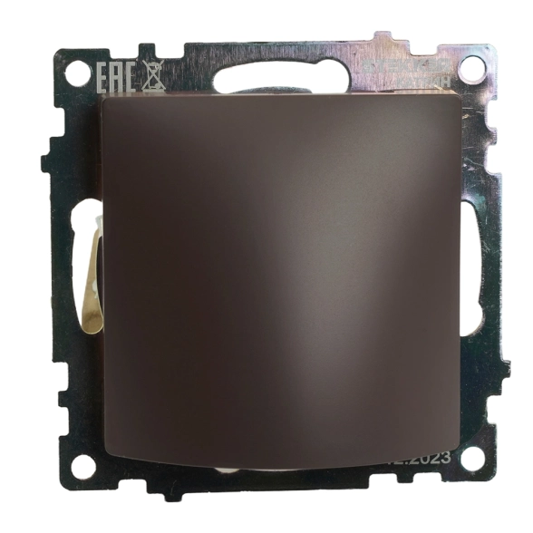 Вывод кабеля Катрин механизм GLS00-7116-04 шоколад