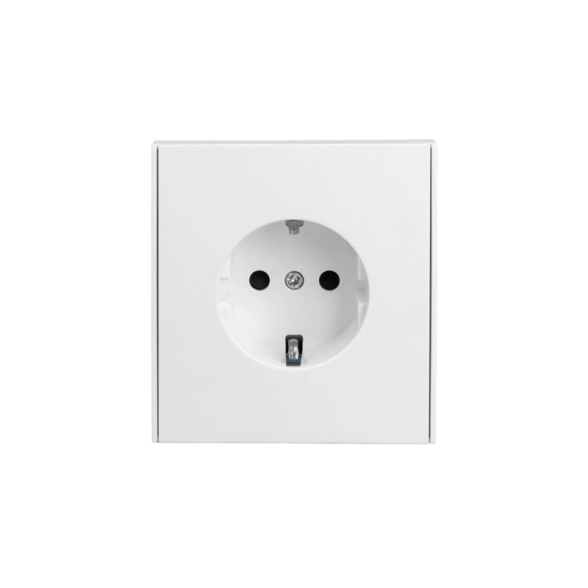 Розетка STRONG 1-ая с/з с/у с/шт 16А жемчуг KRANZ