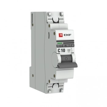 Выключатель EKF PROxima 1P 10A(C) BA47-63