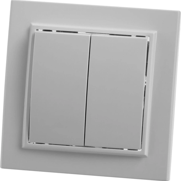 Выключатель Эрна 2кл PSW10-9004-01 белый