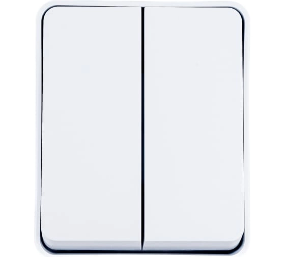 Выключатель ATLASDESIGN Profi54 2кл IP54 10АХ белый