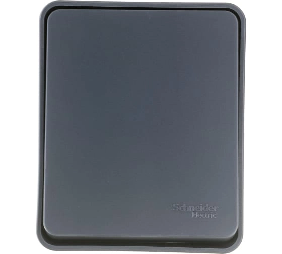 Выключатель ATLASDESIGN Profi54 1кл с/п IP54 10АХ антрацит