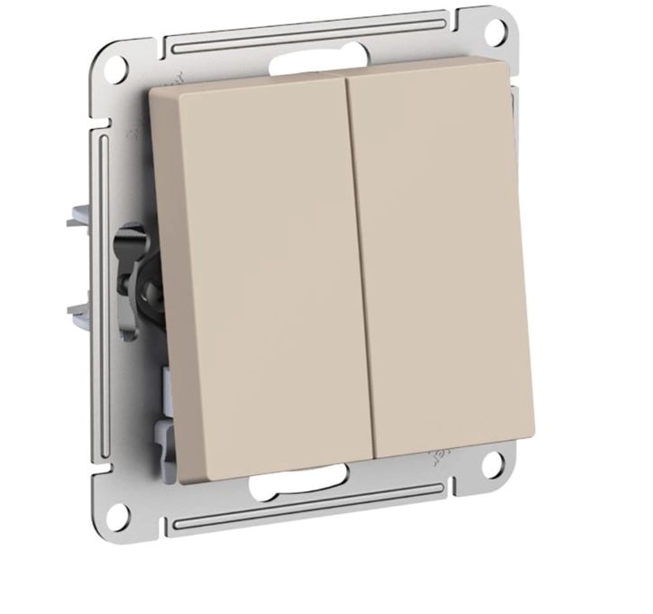 Выключатель Systeme Electric 2кл песочн. ATN001251