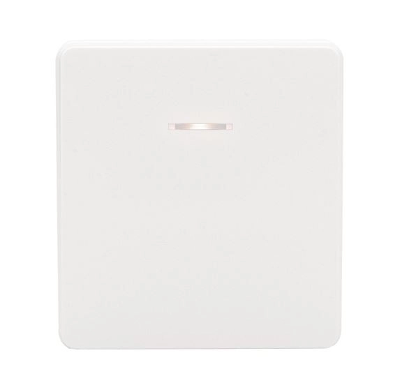 Выключатель ROUND 1кл перекр.(перекл) СП 10А с/у перл.KRANZ