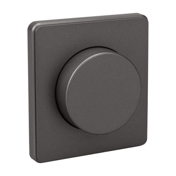 Светорегулятор ROUND (диммер) 300Вт с/у титан KRANZ-image-2