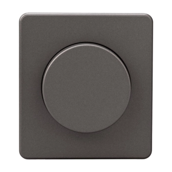 Светорегулятор ROUND (диммер) 300Вт с/у титан KRANZ