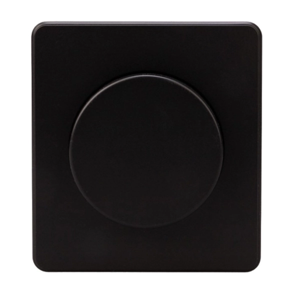 Светорегулятор ROUND (диммер) 300Вт с/у оникс KRANZ