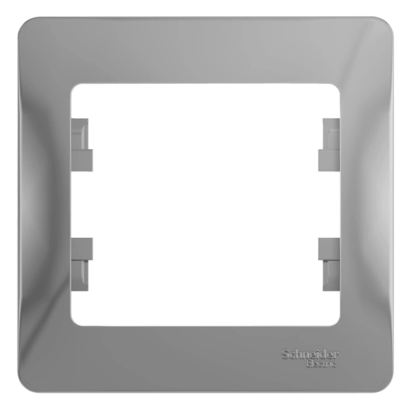 Рамка Glossa 1-м алюм GSL000301