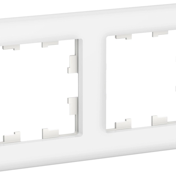 Рамка ATLASDESIGN NATURE 2п стекло бел ATN320102