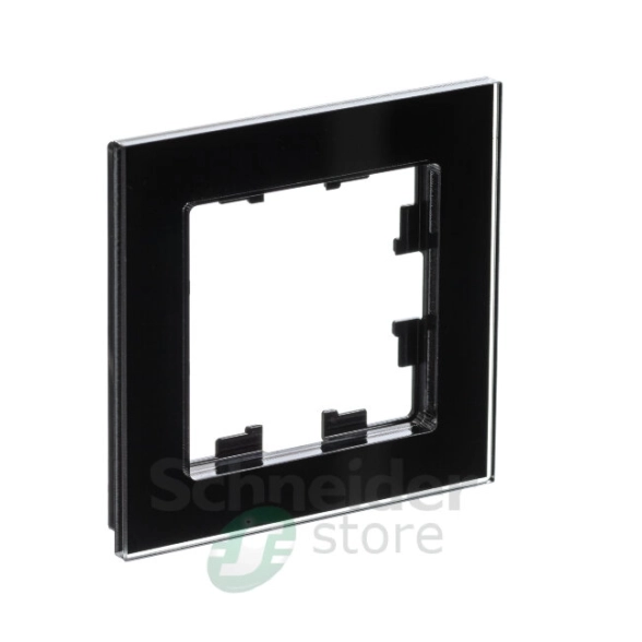 Рамка ATLASDESIGN NATURE 1п стекло черный ATN321001