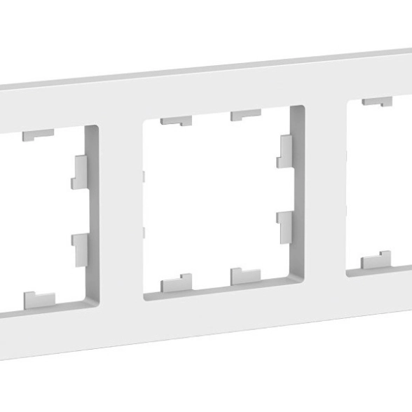Рамка ATLASDESIGN 3п белый ATN100103